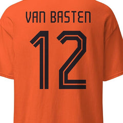 Next Print Van Basten Jersey National Jersey Old 12 Number Football Jerseys Club Team Men's Home