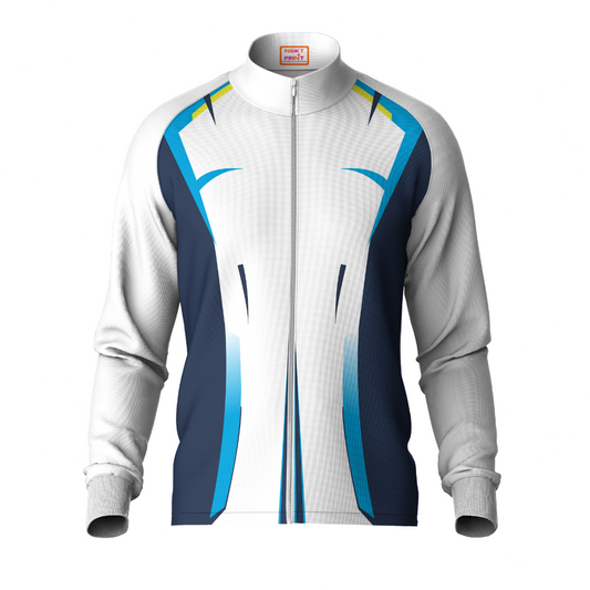 Next Print Printed White Jacket.