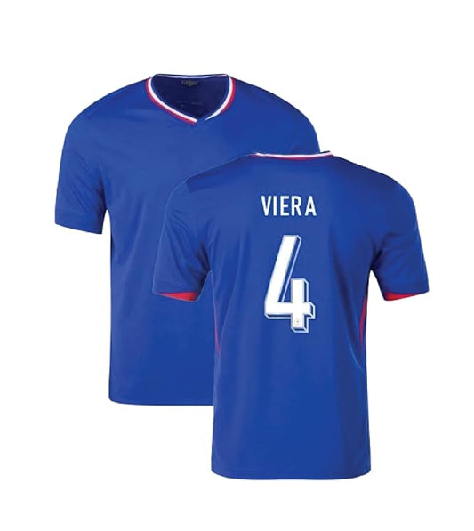 Next Print Viera Jersey National Jersey 4 Number Legend Football Jerseys Club Team Men's Home