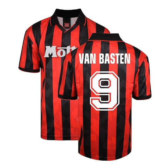 Next Print Van Basten Jersey Legend Jersey 9 Number Famous Club Milan Football Jerseys Team Men's Home