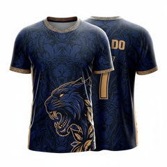 Next Print Black Panther (Royal Blue) Sports Jersey – Custom Name & Number | Kids, Men, Women Sizes 2Y to 4XL | Football, Cricket, E-Sports Jersey | Breathable Fabric