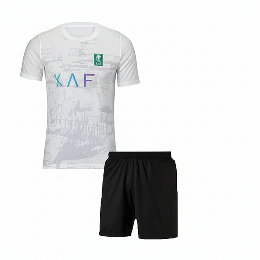 NextPrint Cristiano Ronaldo #7 Football Jersey Set – Shirt with Shorts for Kids, Boys & Men