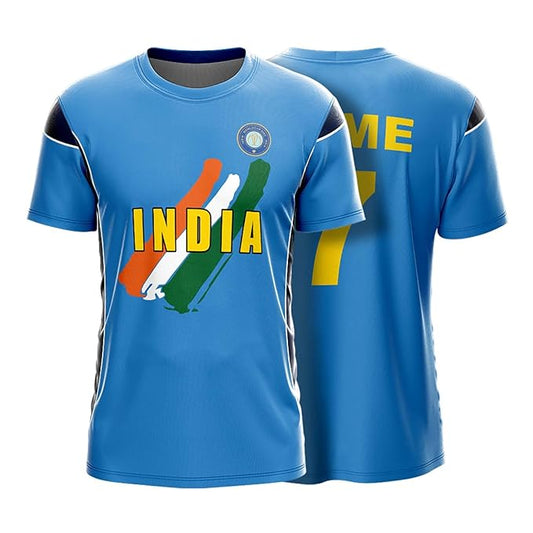 NextPrint India World Cup Jersey Collection 1992–2025 | Customised Cricket Jersey with Name & Number | Sizes 2Y to 4XL | Men, Women & Kids | Breathable Sportswear for Fans T-Shirt