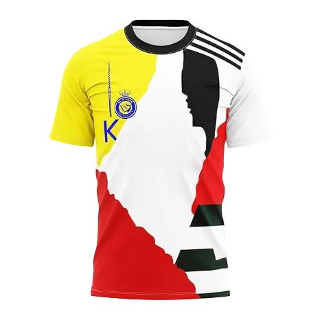 NextPrint Cristiano Ronaldo #7 Special Edition All-Club Mix Jersey 2025/26 – Football Shirt for Boys
