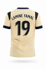 NextPrint Lamine Yamal #19 Barcelona Third Kit Jersey Set – Football T-Shirt with Shorts for Kids, Boys & Men