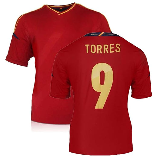 Next Print Torres Jersey Legend Jersey 9 Number Famous National Football Jerseys Team Men's Home