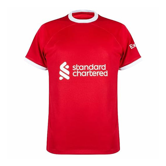 NextPrint Virgil van Dijk #4 Liverpool Home Jersey – Men’s Premium Football Shirt