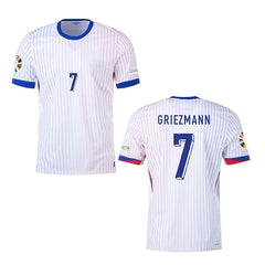 Next Print Griezmann Jersey 7 Number Football Jerseys National New Men's 2024/2025 Away