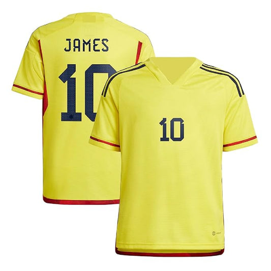 Next Print DJames Rodriguez Jersey National Jersey Team Jersey Football Jerseys Team Men's Home Jersey New