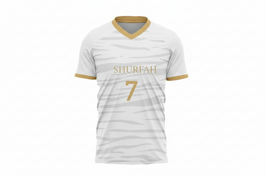 NextPrint Cristiano Ronaldo #7 Football Jersey with Black Shorts – Soccer Kit for Kids, Boys & Men