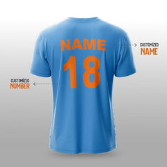 NextPrint India World Cup Jersey Collection CWC 2015 | Customised Cricket Jersey with Name & Number | Sizes 2Y to 4XL | Men, Women & Kids | Breathable Sportswear for Fans T-Shirt (Copy) (Copy)