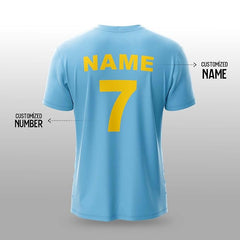 NextPrint India World Cup Jersey Collection CWC 2007 | Customised Cricket Jersey with Name & Number | Sizes 2Y to 4XL | Men, Women & Kids | Breathable Sportswear for Fans T-Shirt