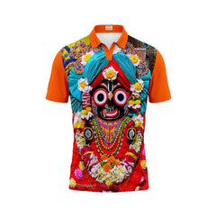 Next Print Puri Jagannath Photoprinted Tshirt Orange Colour Design 63