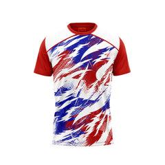 Red Round Neck Half Sleeve Tshirt NextprintrA139