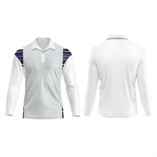 Next Print Polo Neck White Customized Jersey NP00001A165