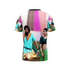 Next Print Allu Arjun Pushpa Printed T-Shirt.