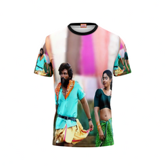 Next Print Allu Arjun Pushpa Printed T-Shirt.