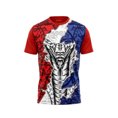 Red Round Neck Half Sleeve Tshirt Nextprintr NP50000821