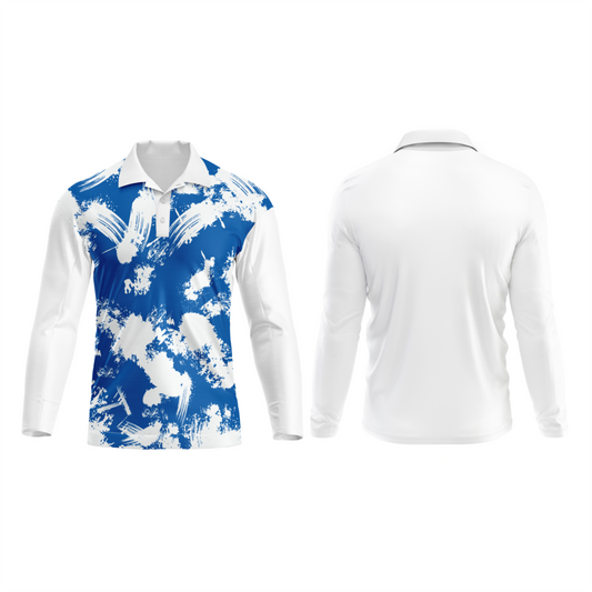 Next Print Polo Neck White Customized Jersey NP00001A163