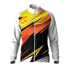 Next Print Printed White Jacket.