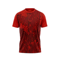 Red Round Neck Half Sleeve Tshirt NextprintrA152