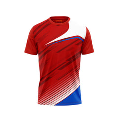 Red Round Neck Half Sleeve Tshirt NextprintrA158