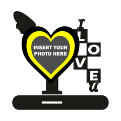 SINGLE IMAGE LOVE STAND FRAME 11