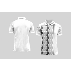 Next Print Cricket Polo Half White Customized Jersey NPCWH00A68