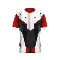 Red Round Neck Half Sleeve Tshirt Nextprintr NP50000829