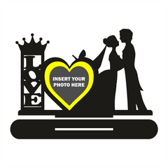 SINGLE IMAGE LOVE STAND FRAME 12