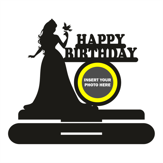 HAPPY BIRTHDAY SINGLE IMAGE STAND FRAME