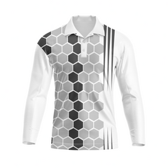 Next Print Polo Neck White Customized Jersey NP00001A69