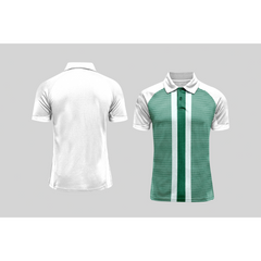 Next Print Cricket Polo Half White Customized Jersey NPCWH00A69