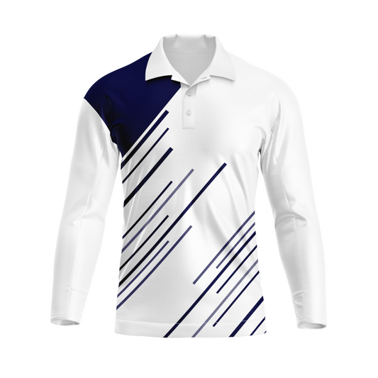 Next Print Polo Neck White Customized Jersey NP00001A6