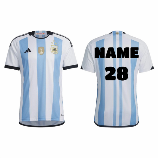Next Print Argentina Home World Cup Jersey