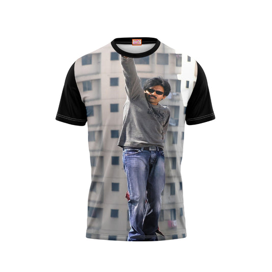 Nextprint Pawan kalyan jalsa movie photo printed tshirt