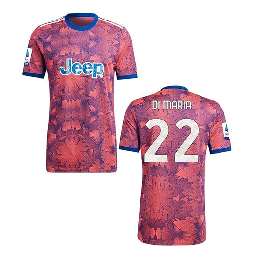 Next Print Di Maria Jersey Old Club Jersey 22 Number Football Jerseys Club Team Men's Away