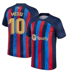 NextPrint Barcelona 2024/25 Home Half Sleeve Jersey – Football Shirt for Men & Boys
