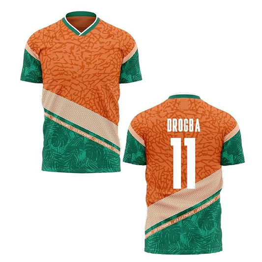 Next Print Drogba Jersey Legend Jersey 11 Number Old Club Football Jerseys Team Men's Third