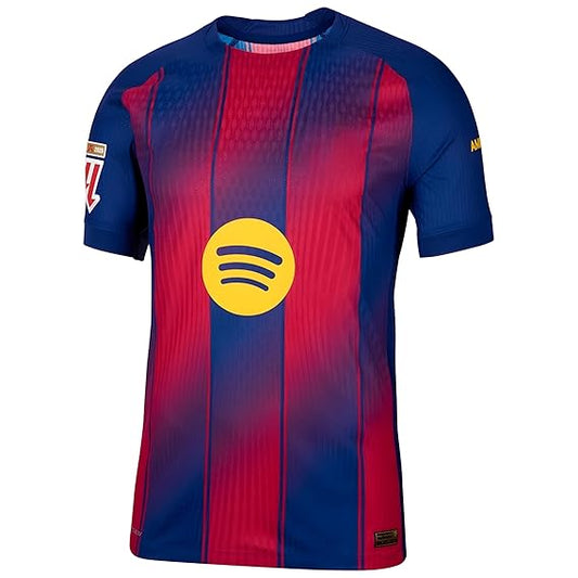 Next Print Barca Style Customized Football Jersey with Shorts – Personalized Name & Number | Premium Dry-Fit Kit for Men & Women | NextPrint India