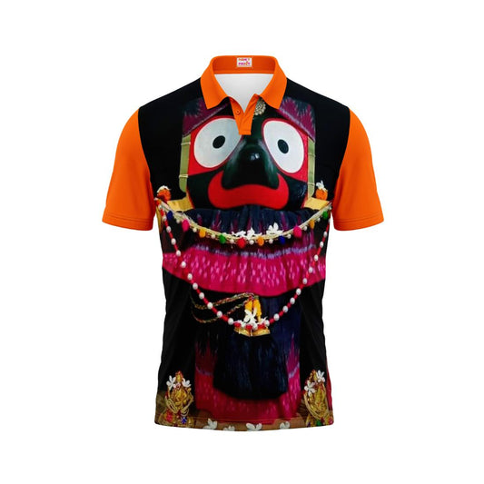 Next Print Puri Jagannath Photoprinted Tshirt Orange Colour Design 72