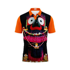 Next Print Puri Jagannath Photoprinted Tshirt Orange Colour Design 72