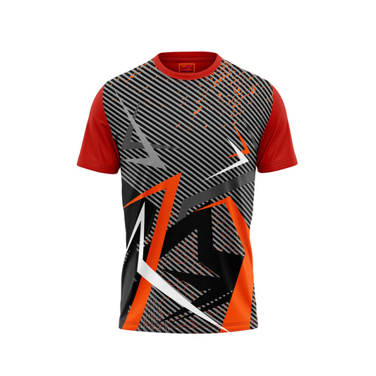 Red Round Neck Half Sleeve Tshirt NextprintrA172