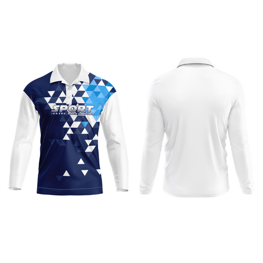 Next Print Polo Neck White Customized Jersey NP00001A156