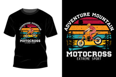 Adventure Mountain Motocross Extreme Sport