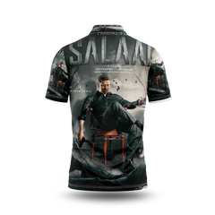 Next Print Salaar Movie Printed T-Shirt. Prabas.