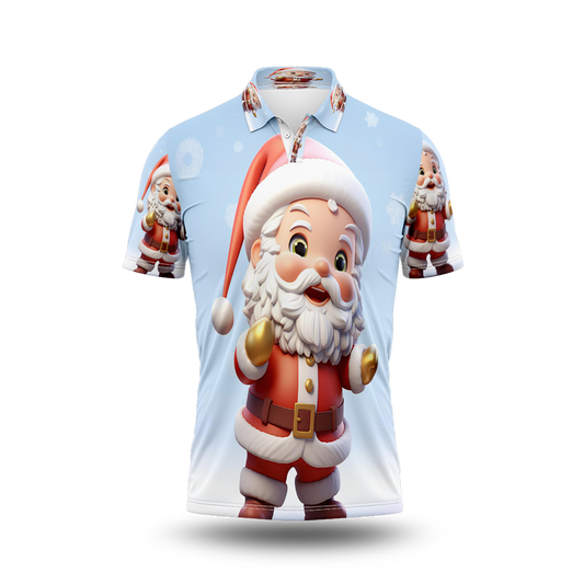 Santa Printed T-Shirt.