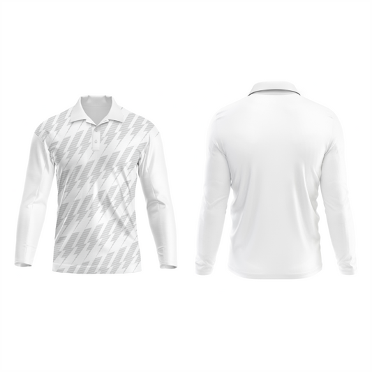 Next Print Polo Neck White Customized Jersey NP00001A155