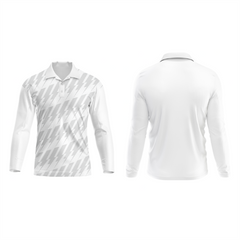 Next Print Polo Neck White Customized Jersey NP00001A155