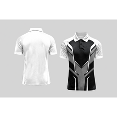 Next Print Cricket Polo Half White Customized Jersey NPCWH00A74